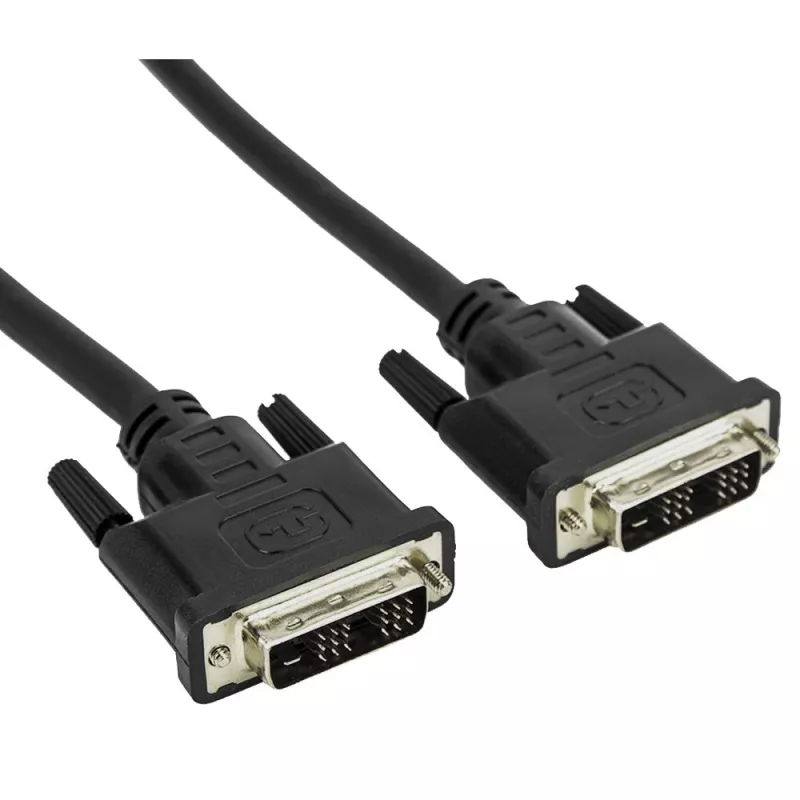 Techly monitoriaus laidas DVI skaitmeninis M / M Single Link 1,8 m (DVI-D) ICOC DVI-8000