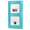 Kištukinis lizdas RJ-45 + HDMI Kindermann 7456 000 544