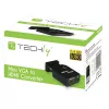 Techly Mini keitiklis VGA ir garso į HDMI IDATA VGA-HDMINI