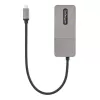 StarTech.com 3 prievadų USB-C kelių monitorių adapteris, USB Type-C į 3x DisplayPort 1.4 MST šakotuvas, trigubas 4K 60Hz DP nešiojamojo kompiuterio ekrano plėtiklis / skirstytuvas, HDR, itin ilgas įmontuotas kabelis – tik Windows