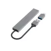 Hama 00200141 sąsajos šakotuvas USB 3.2 Gen 1 (3.1 Gen 1) Type-A 5000 Mbit/s, pilka