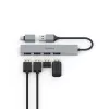 Hama 00200141 sąsajos šakotuvas USB 3.2 Gen 1 (3.1 Gen 1) Type-A 5000 Mbit/s, pilka