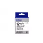 Epson etikečių kasetė matinio popieriaus LK-4WBB juoda ant balto 12 mm (9 m)