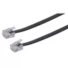 Tinklo kabelis Schwaiger 6,0 m RJ-11 – RJ-11 6 m juodas