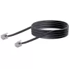 Tinklo kabelis Schwaiger 6,0 m RJ-11 – RJ-11 6 m juodas