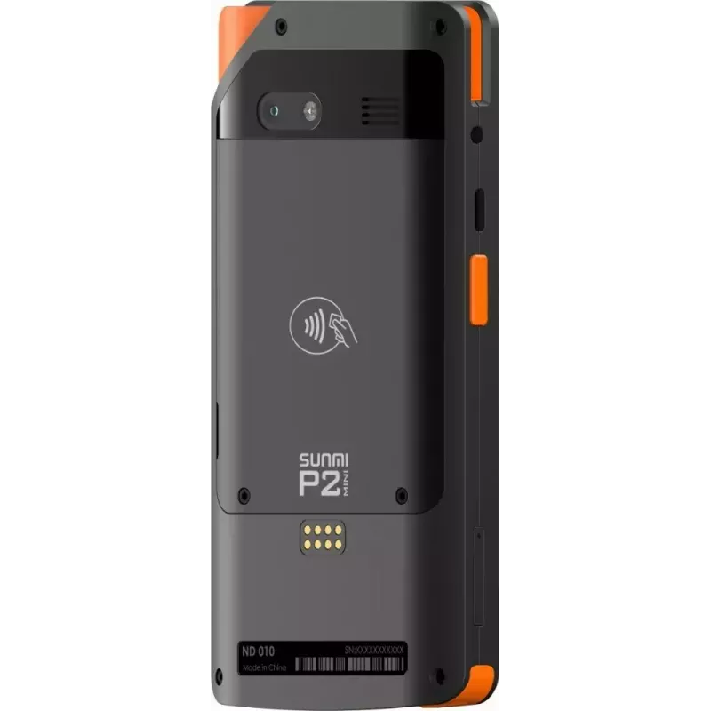 Mobilusis POS SUNMI P2 Mini su 2 GB RAM, 16 GB atmintine ir 5 MP kamera