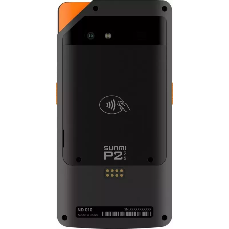 Mobilusis POS SUNMI P2 Mini su 2 GB RAM, 16 GB atmintine ir 5 MP kamera