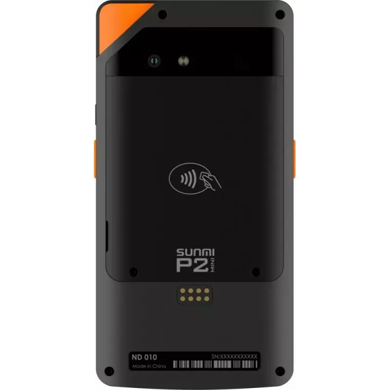 Mobilusis POS SUNMI P2 Mini su 2 GB RAM, 16 GB atmintine ir 5 MP kamera