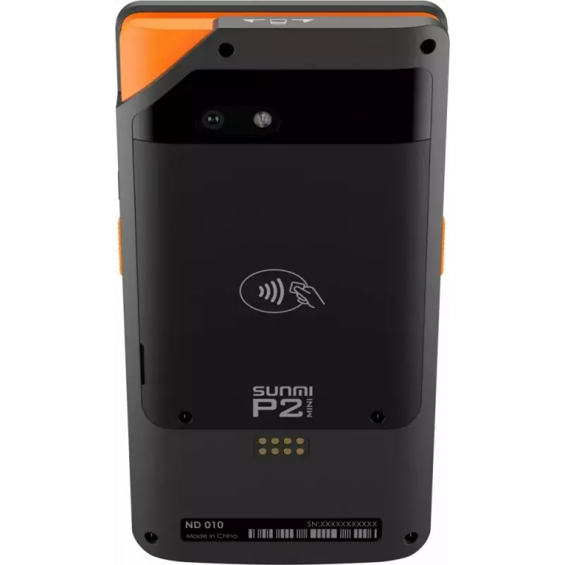 Mobilusis POS SUNMI P2 Mini su 2 GB RAM, 16 GB atmintine ir 5 MP kamera