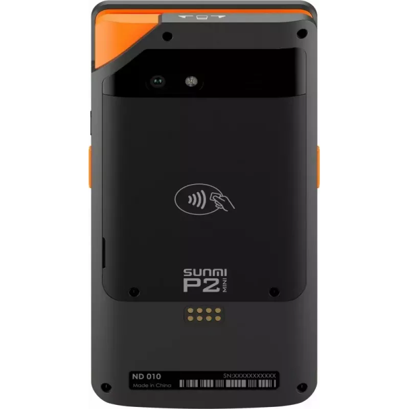 Mobilusis POS SUNMI P2 Mini su 2 GB RAM, 16 GB atmintine ir 5 MP kamera