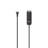 Hama 00223062 maitinimo ilgintuvas 2 m 2 kintamosios srovės lizdai (-ų) Lauko Juoda