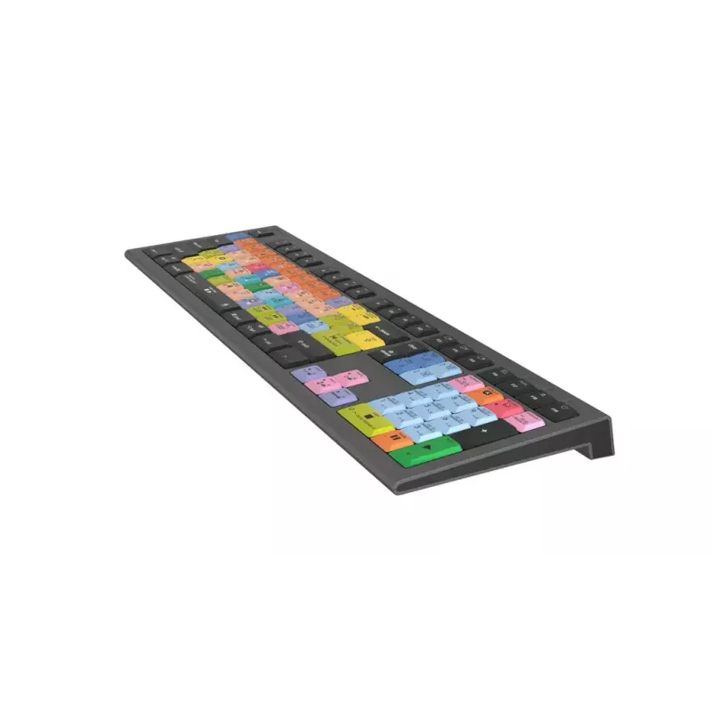 Klaviatūra Logickeyboard LKB-LOGXP2-A2M-DE universali USB QWERTZ vokiška juoda