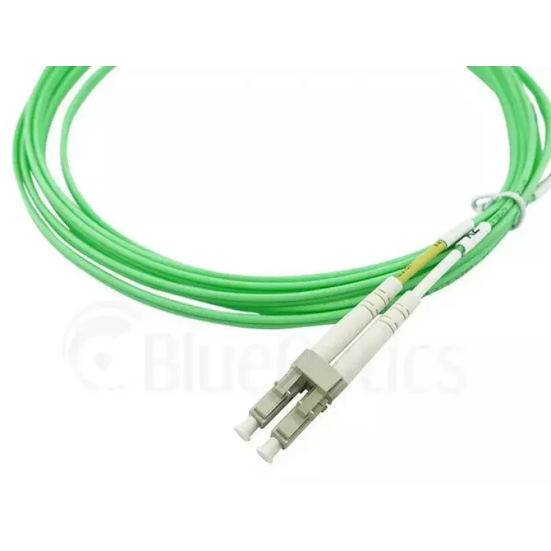 Skaidulinis optinis kabelis BlueOptics SFP3133GU3MK LC ST OM5 3 m žalios spalvos