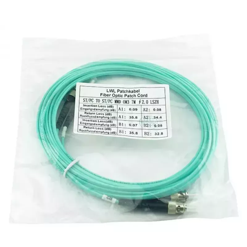 BlueOptics SFP3333EU5MK InfiniBand šviesolaidinis kabelis 5 m ST Aqua