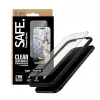 Ekrano apsauga PanzerGlass SAFE, skirta iPhone 17 Ultra‑Wide Fit, su juodu rėmeliu
