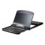 ATEN CL3116NX stovo konsolė 47 cm (18,5 col.) 1366 x 768 pikseliai Metalas, Plastikas Juoda 1U