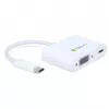 Techly keitiklio laido adapteris USB į VGA-C, C prievado USB įkrovimas IADAP USB31-VU31