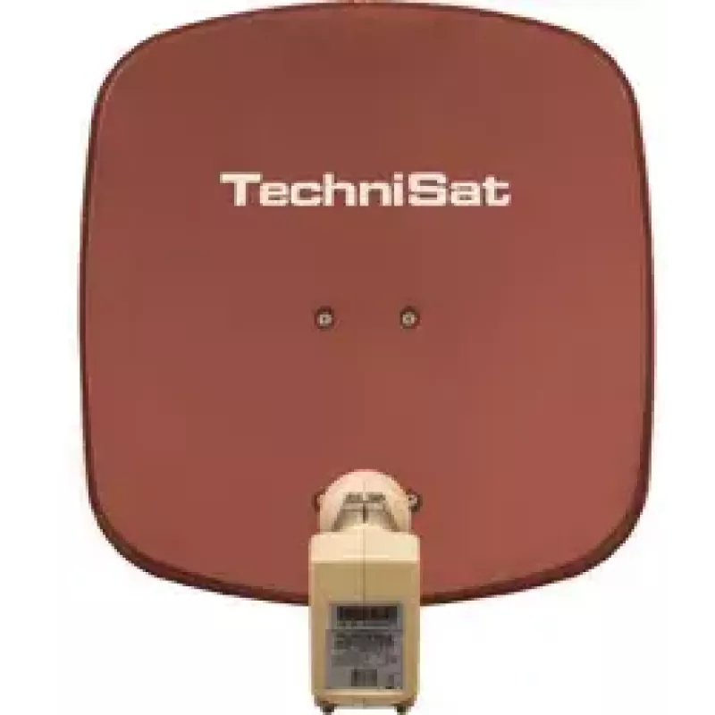 Palydovinė antena TechniSat Digidish 45 Twin raudona