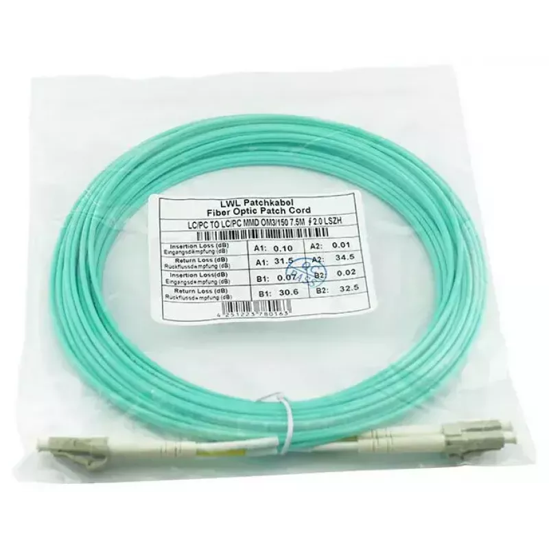 BlueOptics SFP3131EU2MK InfiniBand šviesolaidinis kabelis 2 m LC Aqua