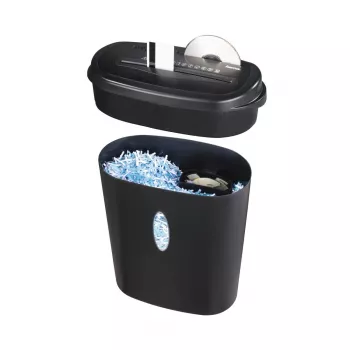 Hama Home X12CD popieriaus smulkintuvas Kryžminis smulkinimas 72 dB 22 cm Juoda