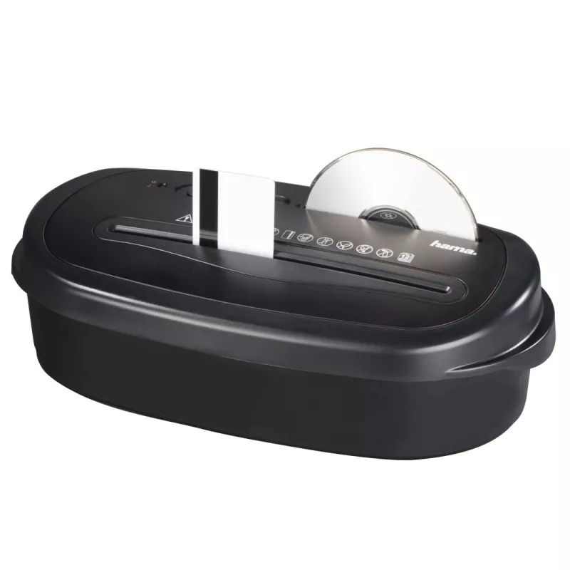 Hama Home X12CD popieriaus smulkintuvas Kryžminis smulkinimas 72 dB 22 cm Juoda