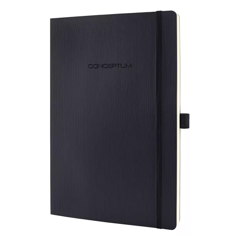 Rašomasis bloknotas Sigel Conceptum A4 194 lapų juodas