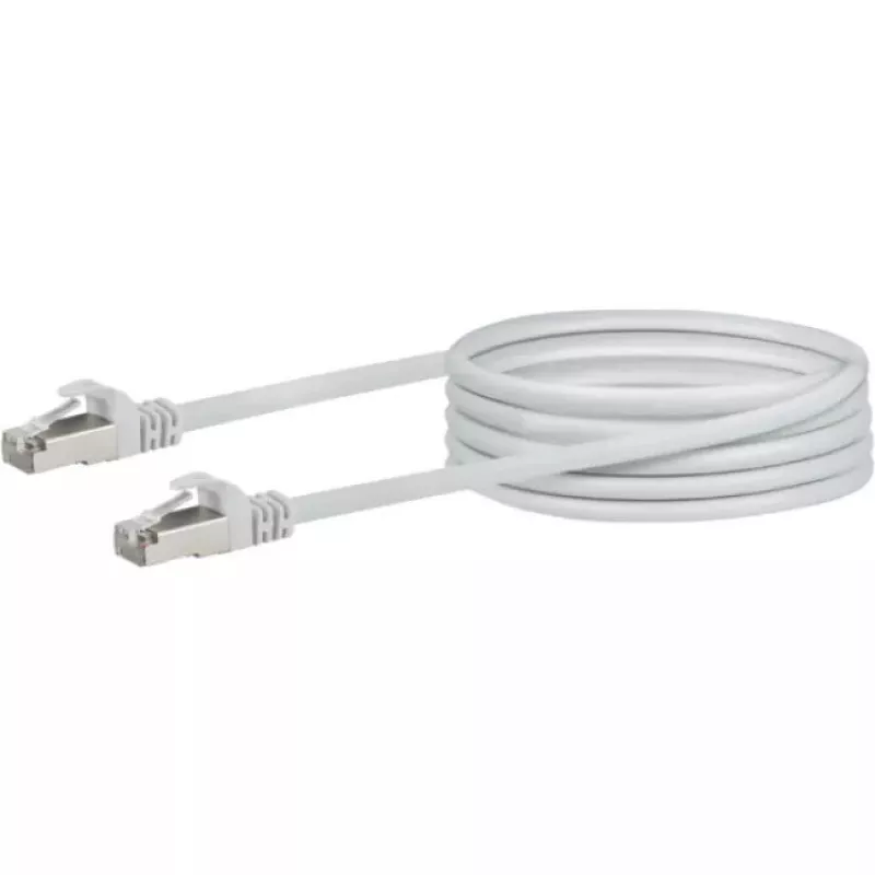 Tinklo kabelis Schwaiger CKB6025 052 RJ-45 Cat6 2,5 m baltas