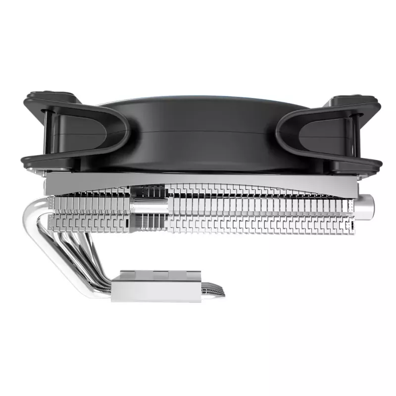 Aušinimo komplektas PCCOOLER GI-46U viršutinio pūtimo procesoriaus aušintuvas 12cm 1000-1800 RPM mėlynas