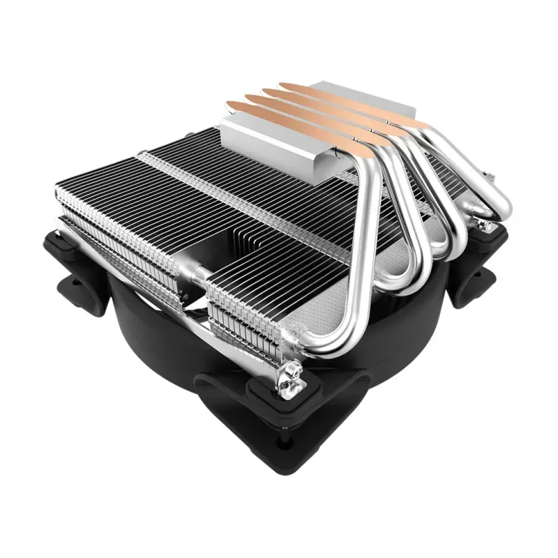 Aušinimo komplektas PCCOOLER GI-46U viršutinio pūtimo procesoriaus aušintuvas 12cm 1000-1800 RPM mėlynas