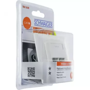 Socket outlet RJ-45 Schwaiger TDU2628532