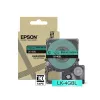 Etikečių juostelė Epson LK-4GBL Juoda ant žalios 1.2 cm x 9 m