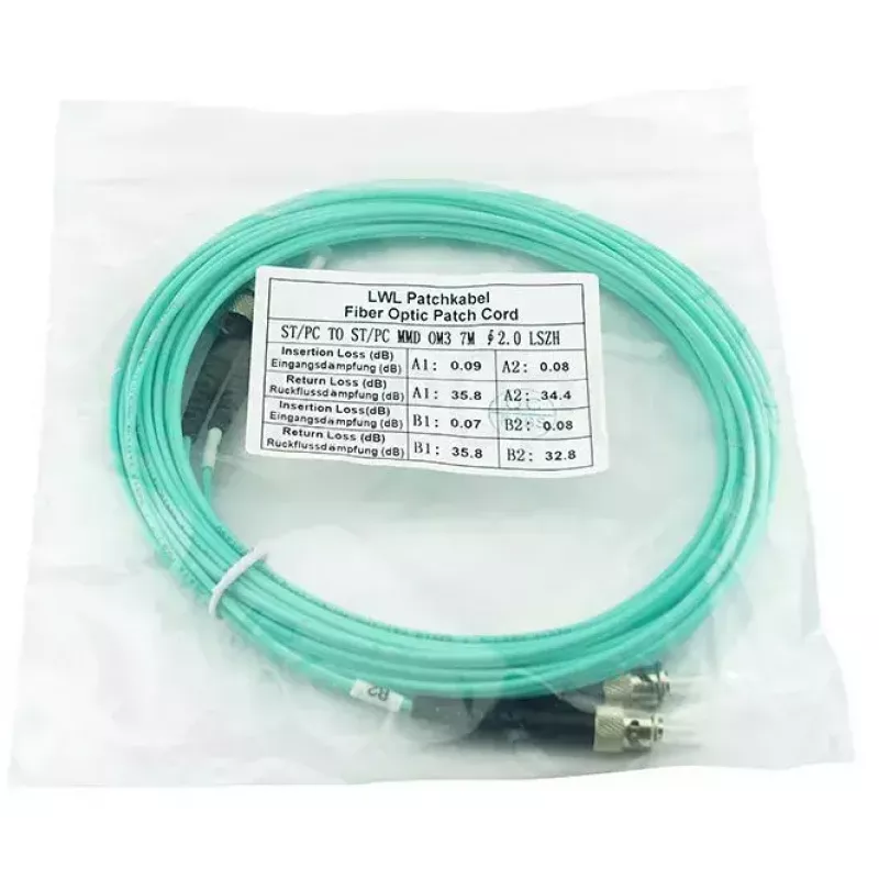 BlueOptics SFP3333EU2MK InfiniBand šviesolaidinis kabelis 2 m ST mėlynas