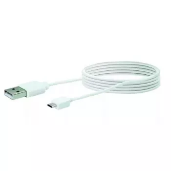 USB laidas Schwaiger LK200M532 2m USB A Micro-USB A baltas