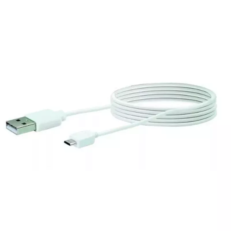 USB laidas Schwaiger LK200M532 2m USB A Micro-USB A baltas
