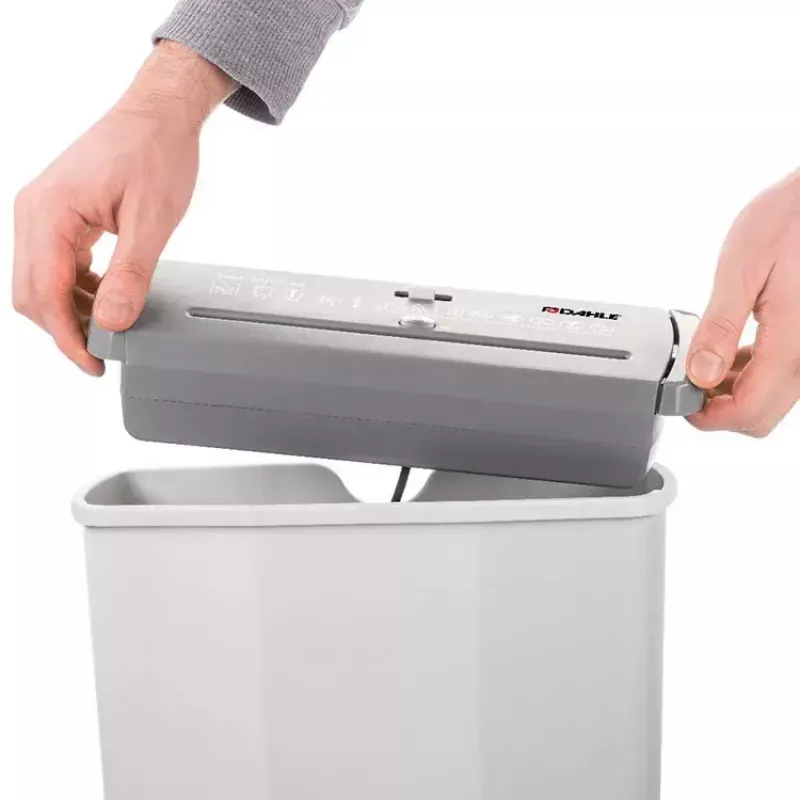 Popieriaus smulkintuvas Dahle PaperSAFE 60 juostelinis smulkinimas 70 dB 22 cm pilkas