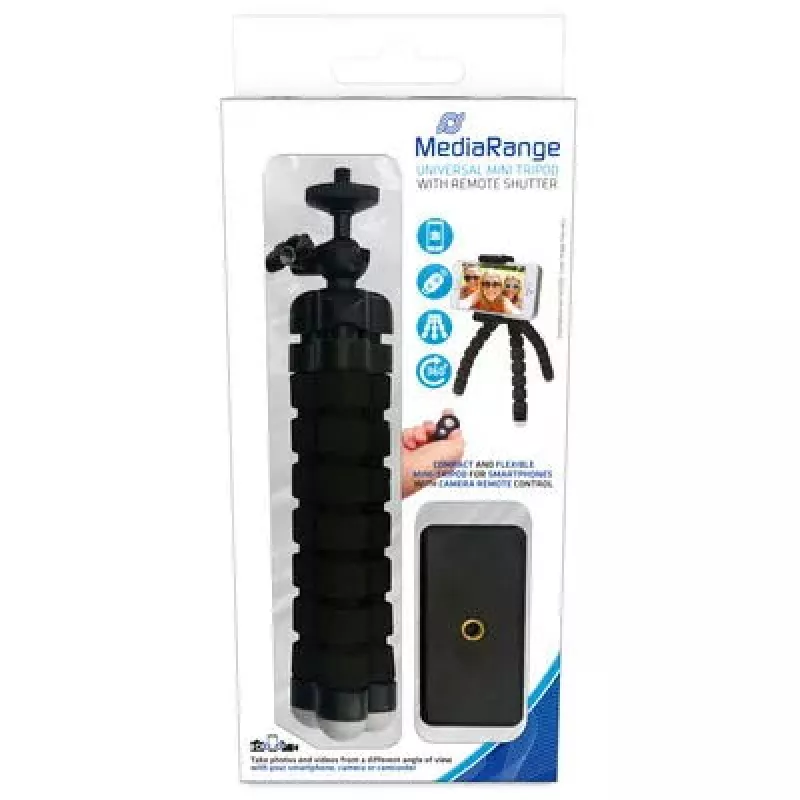 Trikojis MediaRange MRMA205 mobiliesiems telefonams 3 kojų juodas