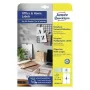 Lipnios etiketės stačiakampės AVERY LR3483-10