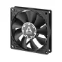 Ventiliatorius Arctic P8 plonas PWM PST 80 mm žemo profilio 38,23 m³/h Fluid Dynamic Bearing juodas