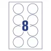 Lipnios etiketės apvalios Avery L4881-20