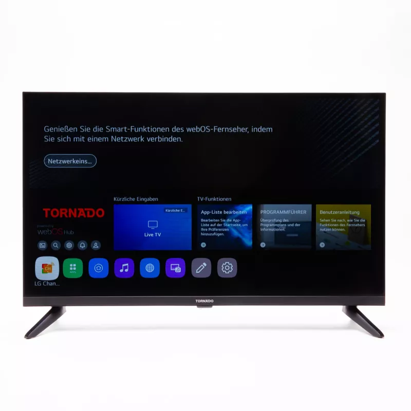 TORNADO 32ES4301X | 32 inch HD berėmis WebOS išmanusis televizorius