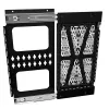 Chief Proximity Component Storage Slide-Lock Panel juoda 6.8 kg montavimas ant sienos