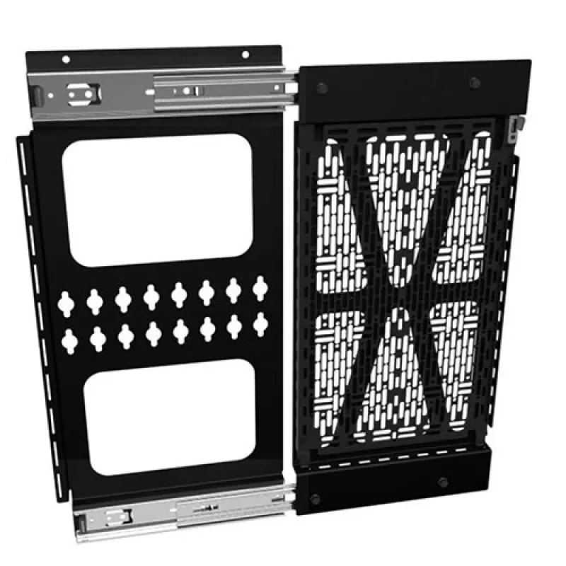 Chief Proximity Component Storage Slide-Lock Panel juoda 6.8 kg montavimas ant sienos