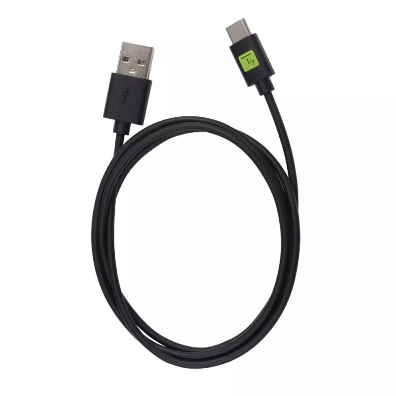 Techly ICOC MUSB31-CMAM10T USB laidas USB 3.2 Gen 1 (3.1 Gen 1) 1 m USB A USB C Juoda
