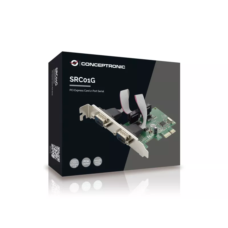 Conceptronic PCI Express plokštė 2 prievadų nuoseklioji