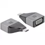 Techly IADAP USBC-VGAC USB grafikos adapteris 1920 x 1200 pikselių Juoda, Sidabrinė