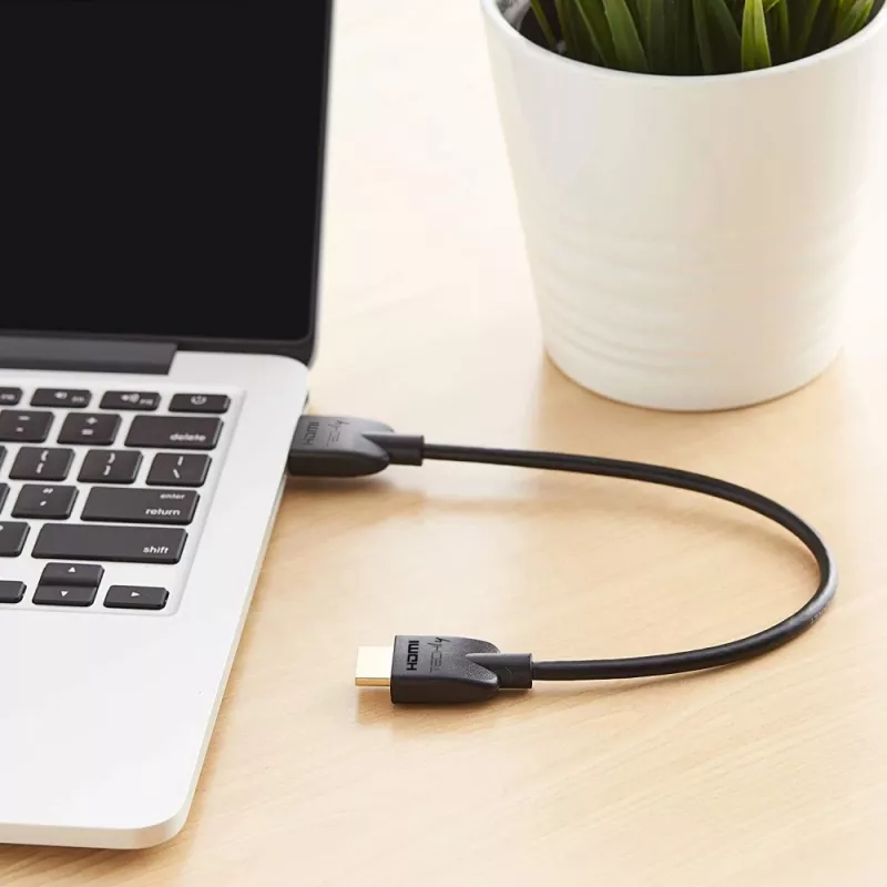 Techly ICOC HDMI2-4-010T HDMI laidas 1 m HDMI A tipo (standartinis) juodas
