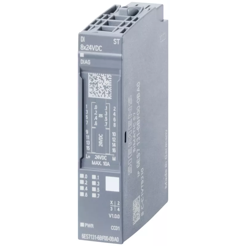 Siemens 6ES7131-6BF00-0CA0 maitinimo adapteris / keitiklis Vidaus Naudojimui Daugiaspalvis