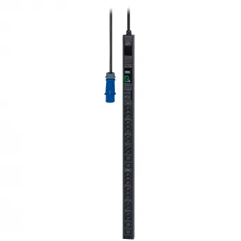 APC Easy Rack PDU, Metered, 0U, 1 fazė, 7,4 kW, 230 V, 32 A, 20 x C13 ir 4 x C19 lizdai, IEC60309 2P+E įvadas
