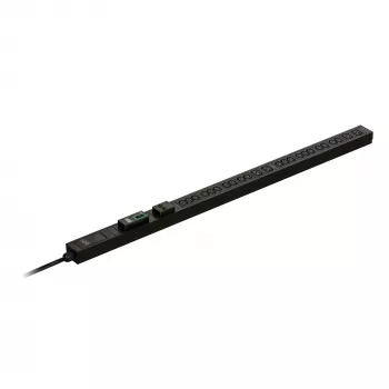 APC Easy Rack PDU, Metered, 0U, 1 fazė, 7,4 kW, 230 V, 32 A, 20 x C13 ir 4 x C19 lizdai, IEC60309 2P+E įvadas