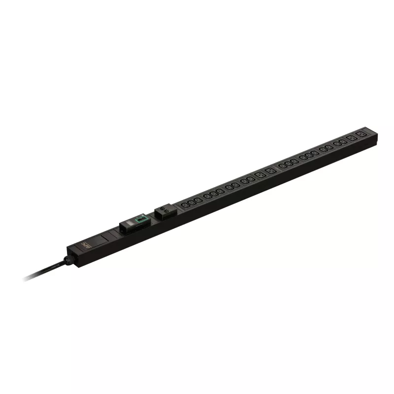APC Easy Rack PDU, Metered, 0U, 1 fazė, 7,4 kW, 230 V, 32 A, 20 x C13 ir 4 x C19 lizdai, IEC60309 2P+E įvadas